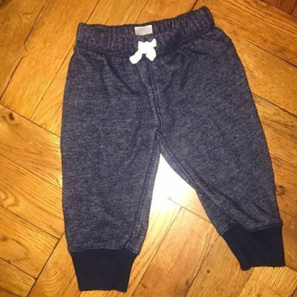 Carters blue sweatpants/joggers size 9 months​​ - Picture 1 of 3